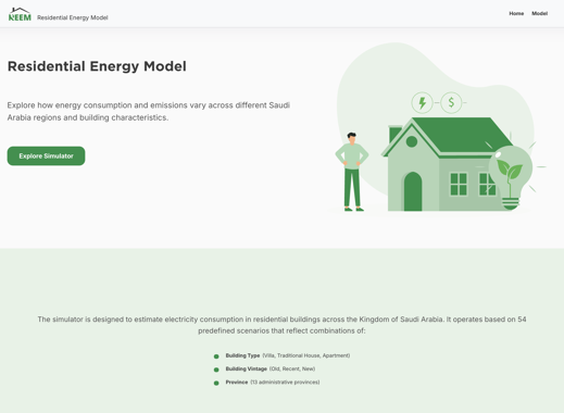 Residential Energy Model (REEM)